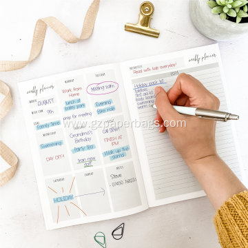 A5 Personalized Daily Planner Without Dates